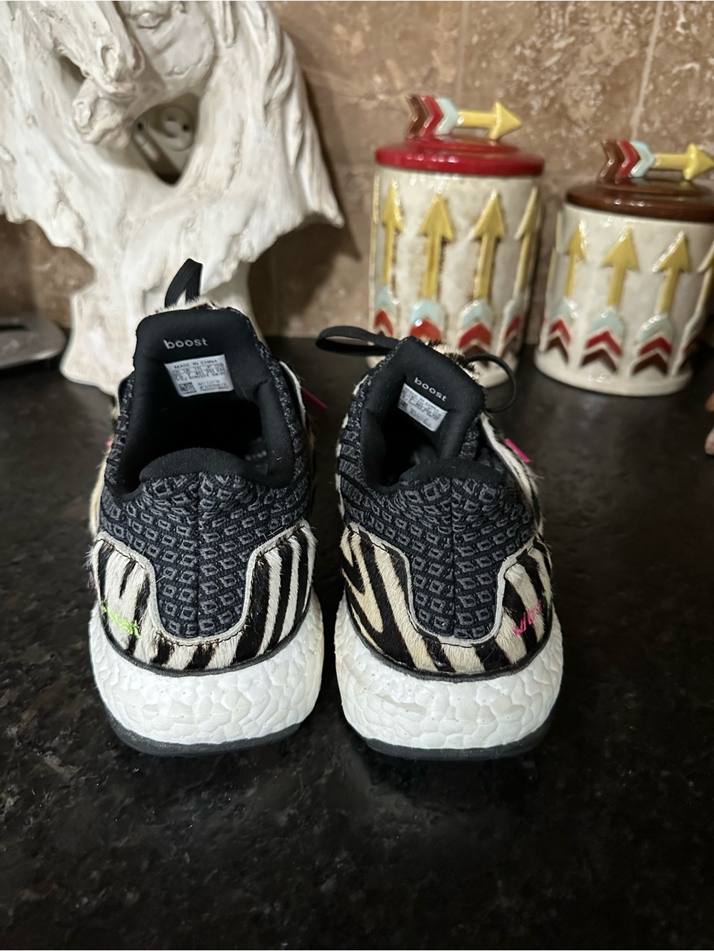 Adidas Ultra Boost DNA Zebra Shoes - Gem